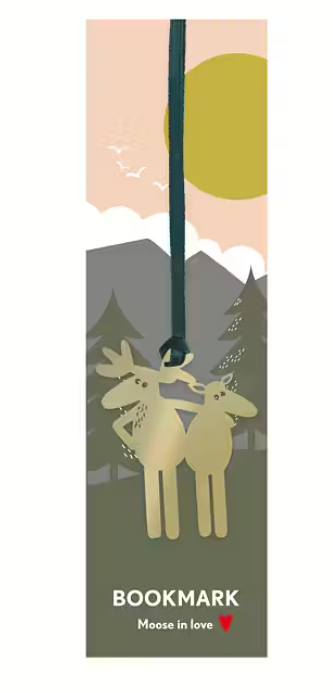 Bokmärke Moose In Love Pluto Design