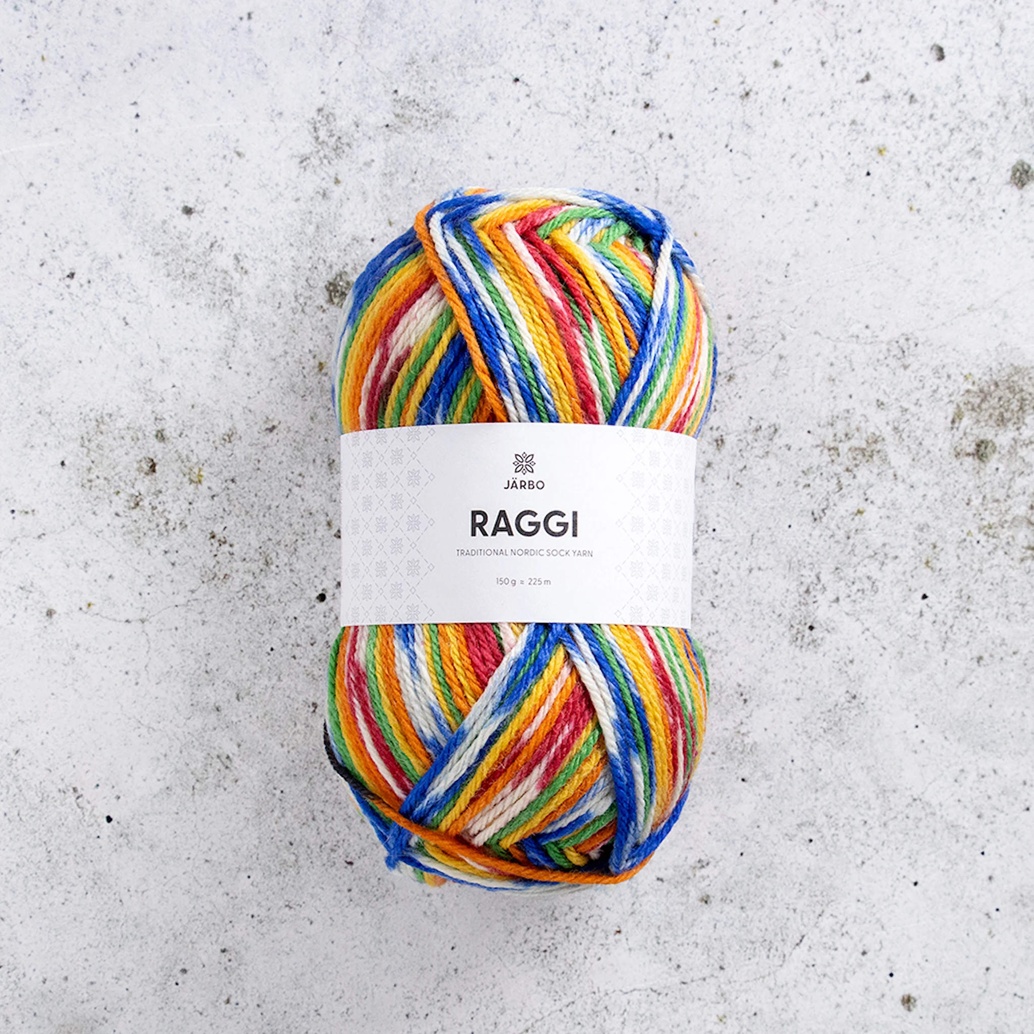 Produktbild för Raggi Garn Ullmix 150 g Graffiti Street 440 Järbo