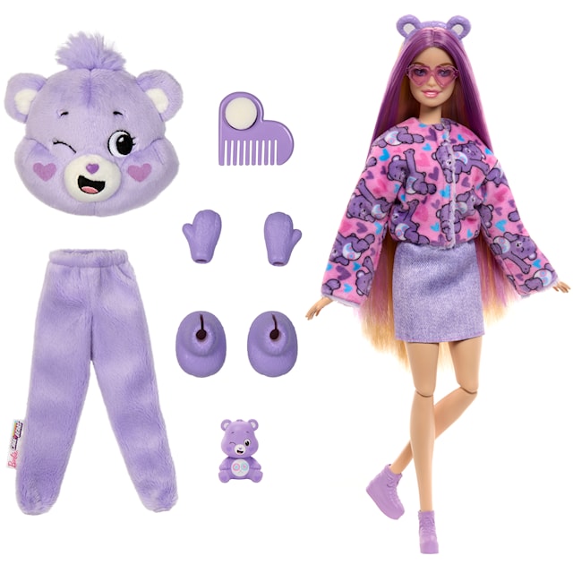 Tuotekuva 2 - Barbie Cutie Reveal Halinallet Violetti