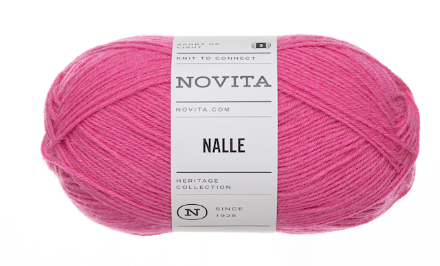 Nalle Lanka Villasekoite 100 g Vadelma 539 Novita