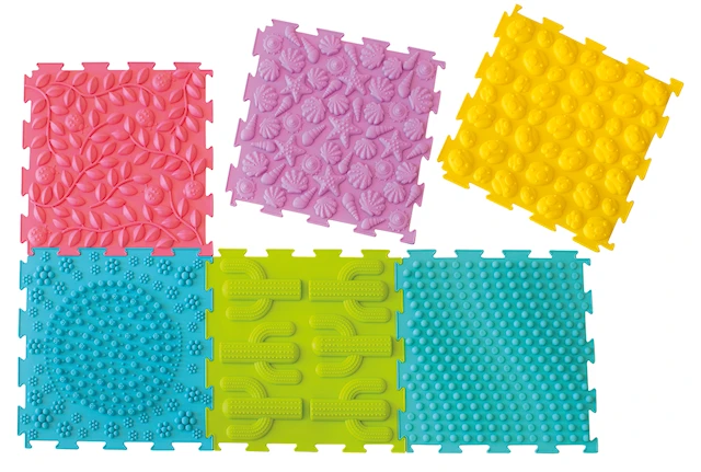 Taktila Golvplattor  6-pack 25x25 cm MyPauze