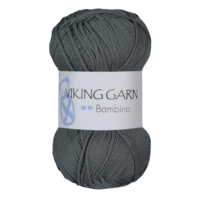 Bambino 50 g harmaa Viking Garn