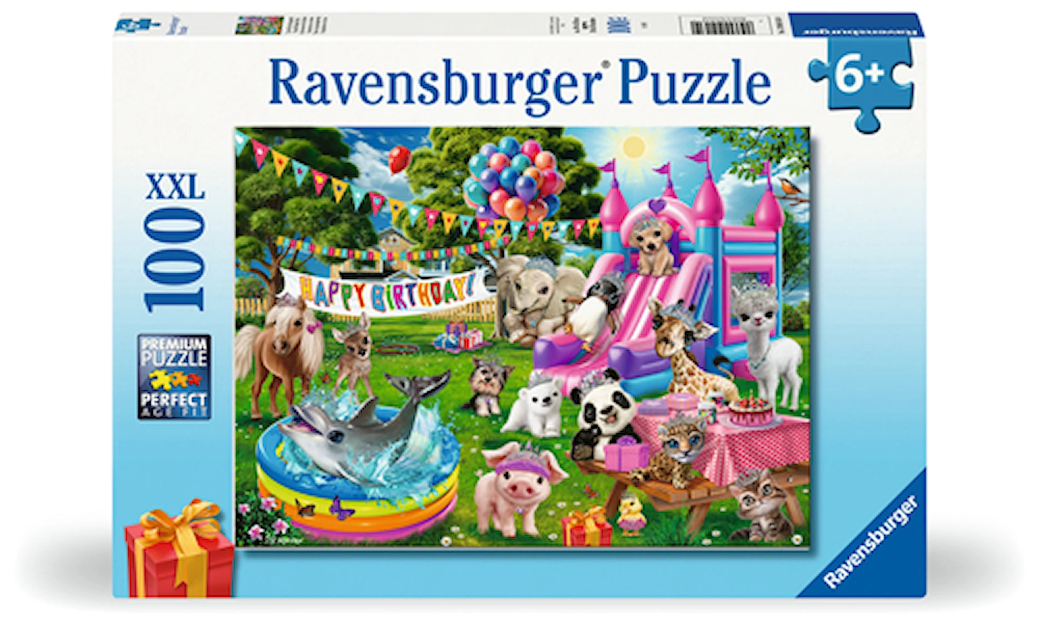 Produktbilde for Tiara Bursdagsfest Puslespill 100 XXL Brikker, Ravensburger