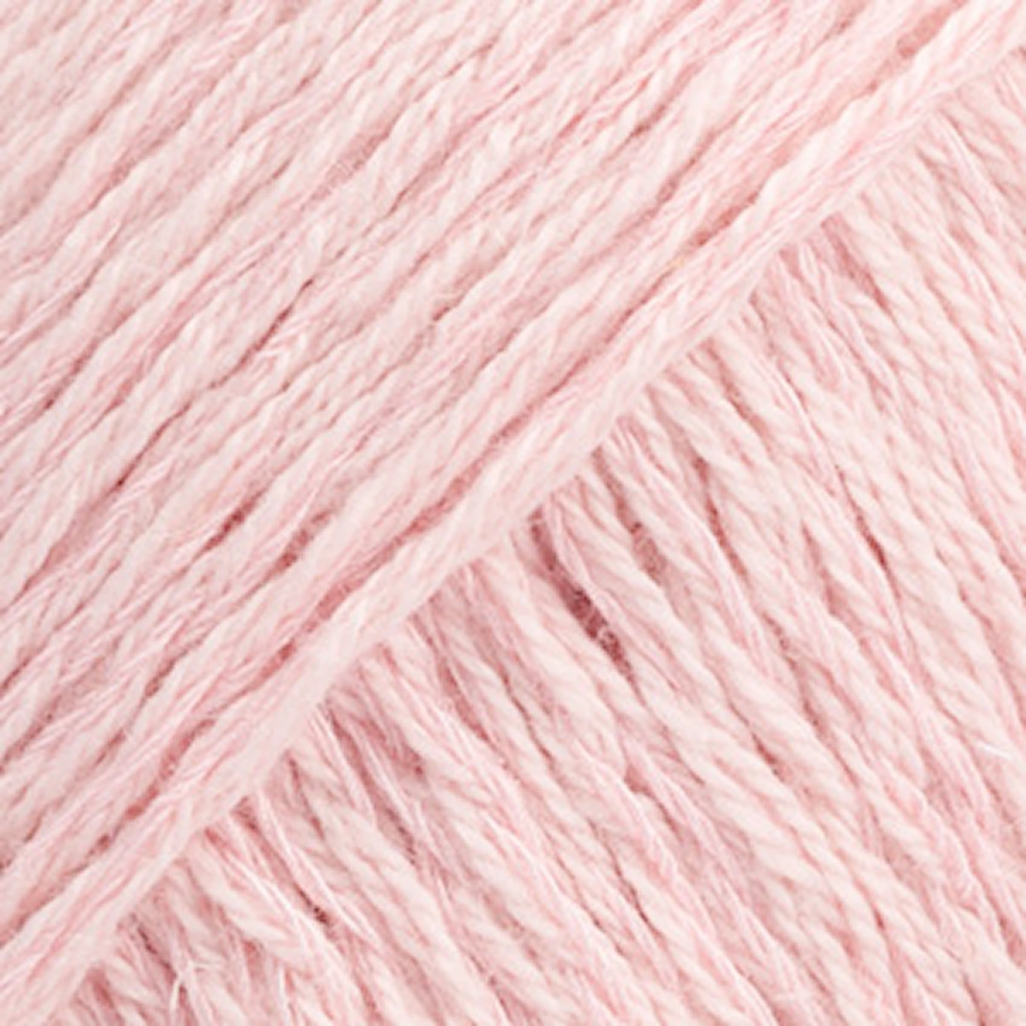Produktbild för Belle Uni Colour Garn Bomullmix 50 g Powder Pink 30 Drops