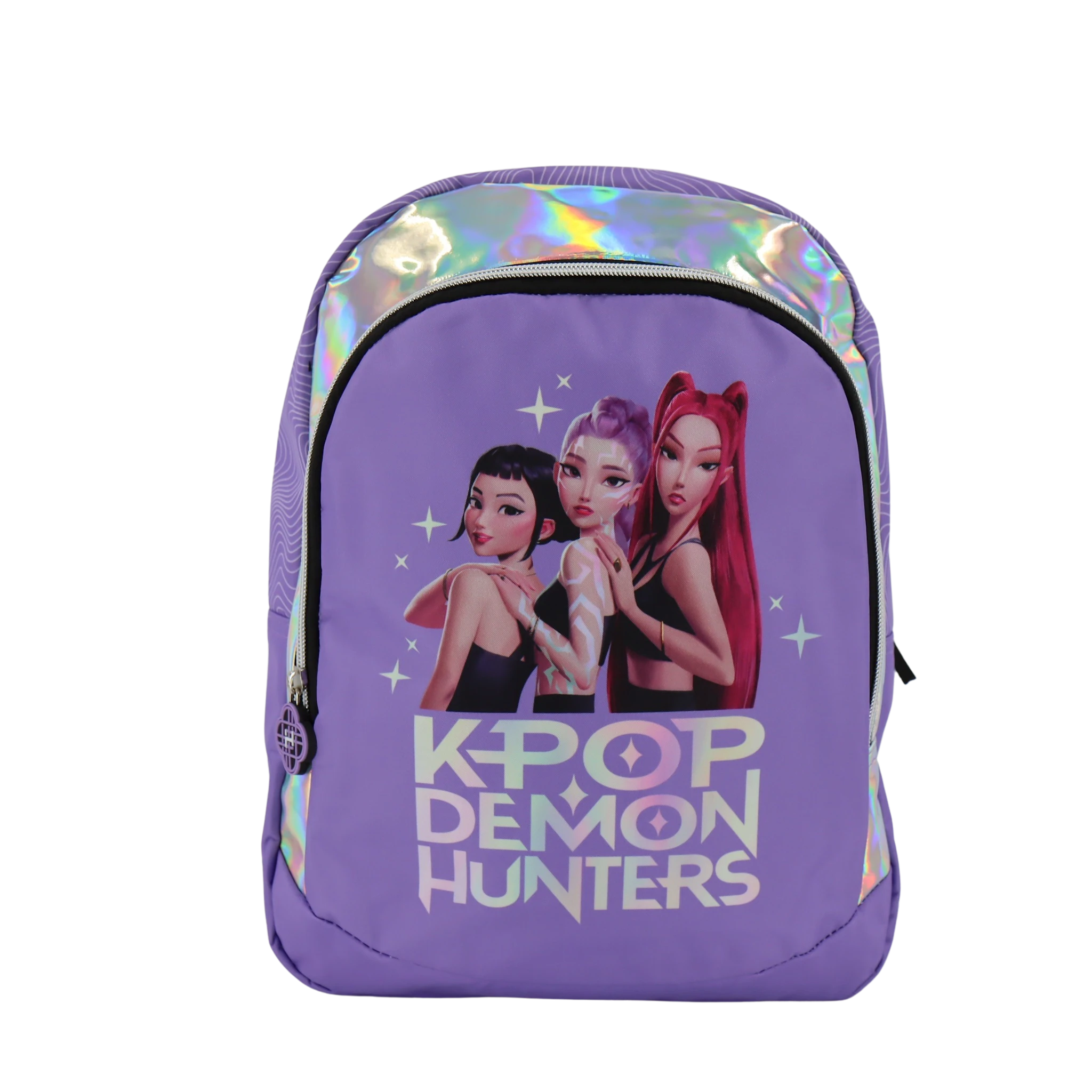 Tuotekuva ille Violetti reppu kahdella lokerolla 38 x 28 x 16 cm Kpop Demon Hunters