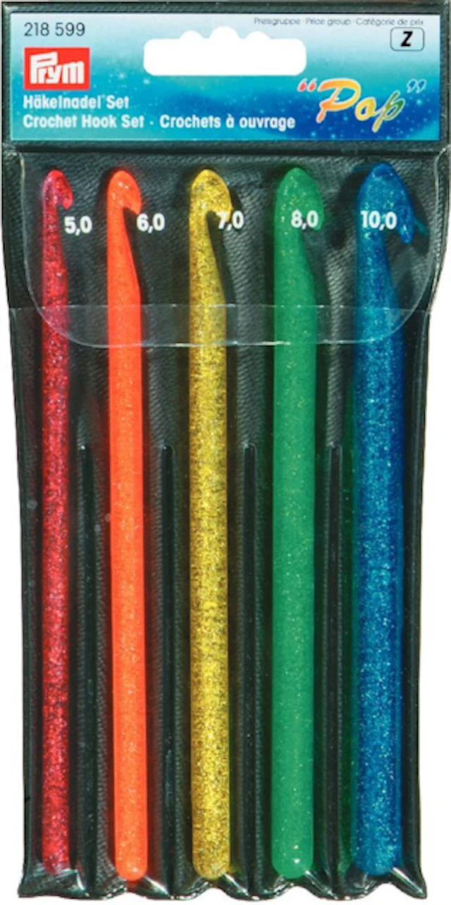 Virkkuukoukku Pop 5,00–10,00 mm Prym