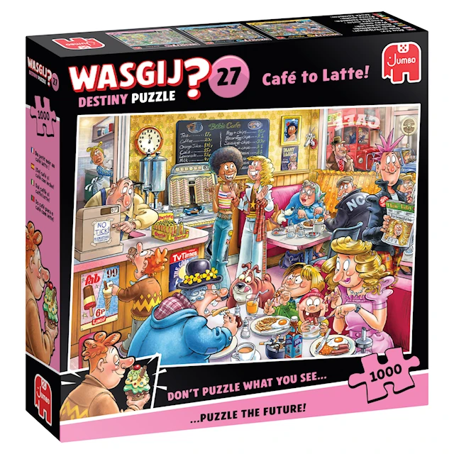 Wasgij Destiny 27 Café to Latte! Palapelit 1000 palaa