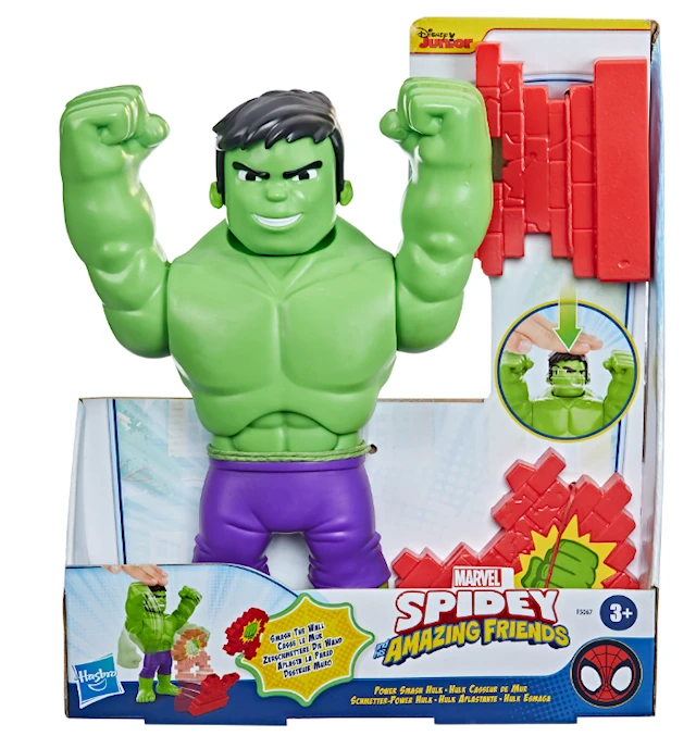 Power Smash Hulken Spidey and His Amazinf Friends
