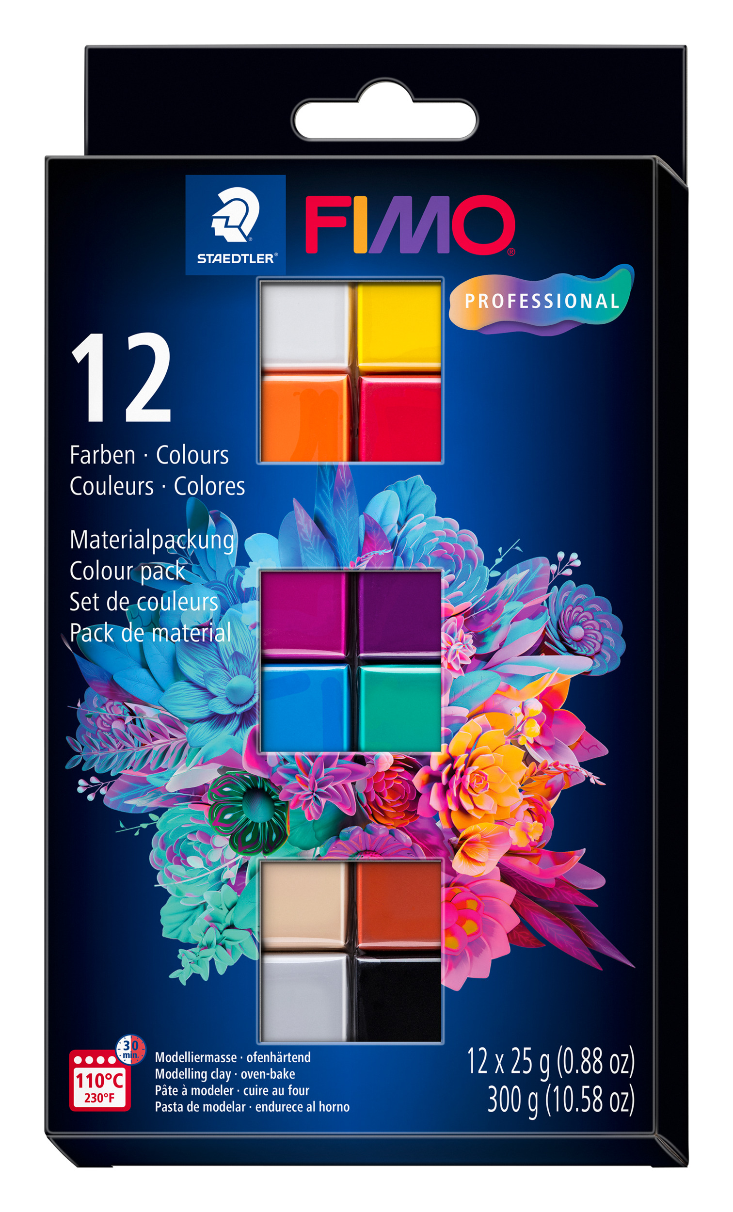 FIMO Professional Lera 12x25g Staedler