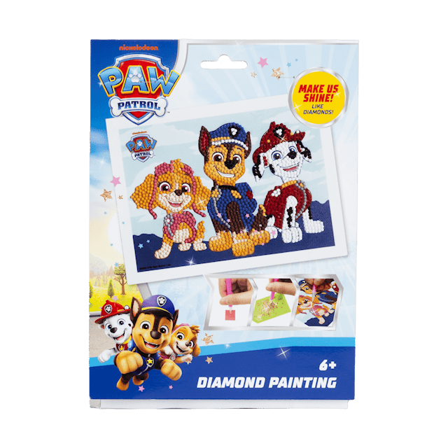 Produktbild 4 för Diamamålning Paw Patrol