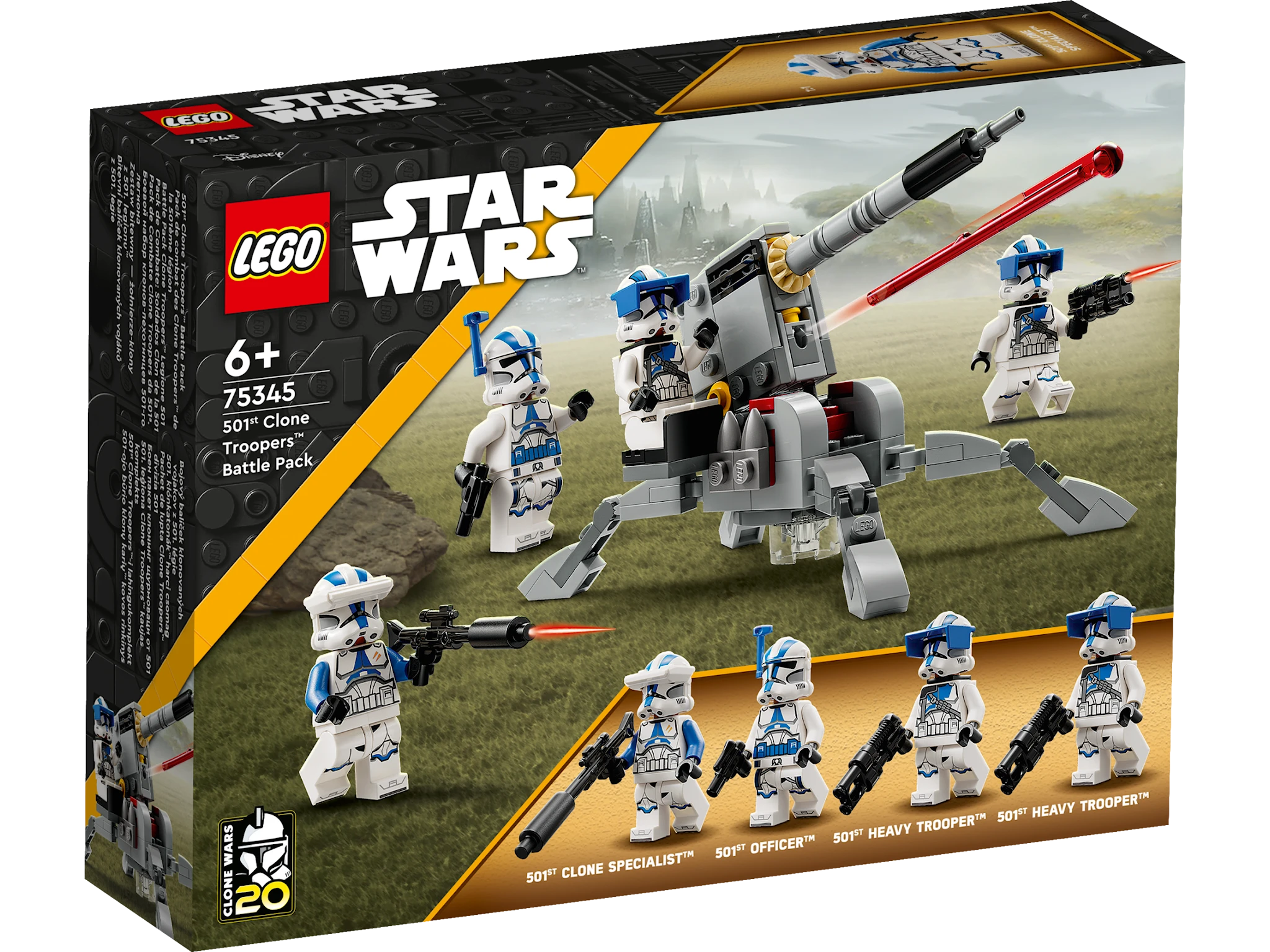 Produktbild för 501st Clone Troopers™ Battle Pack LEGO® Star Wars TM (75345)