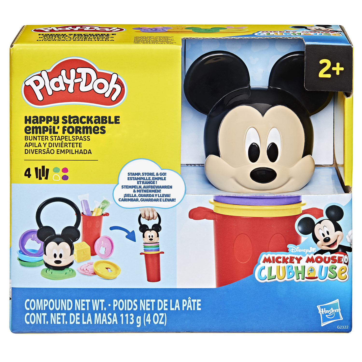 Disney Jr Happy Stapelbar Lekset Play-Doh