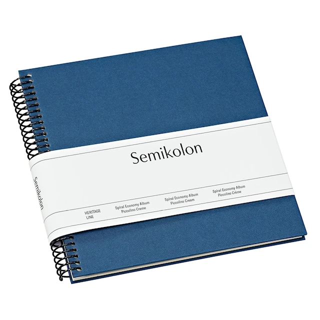 Valokuva-albumi Kierresidottu Small Marine Semikolon