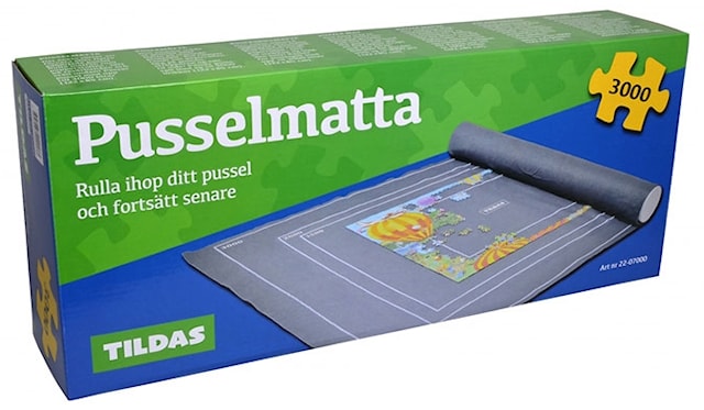 Produktbilde 1 for Puslespillmatte for 500-3000 brikker, Tildas