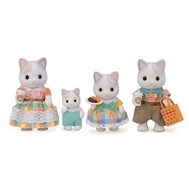 Produktbild 3 för Familjen Lattekatt Sylvanian Families