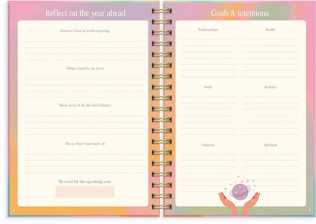 Produktbild 3 för The Self Care Planner Burde