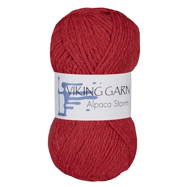 Alpaca Storm 50 g punainen Viking Garn
