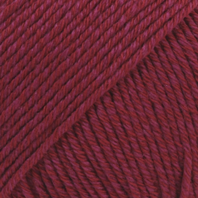 Cotton Merino Uni Colour Lanka Villasekoitus 50 g Bordeaux 07 Drops