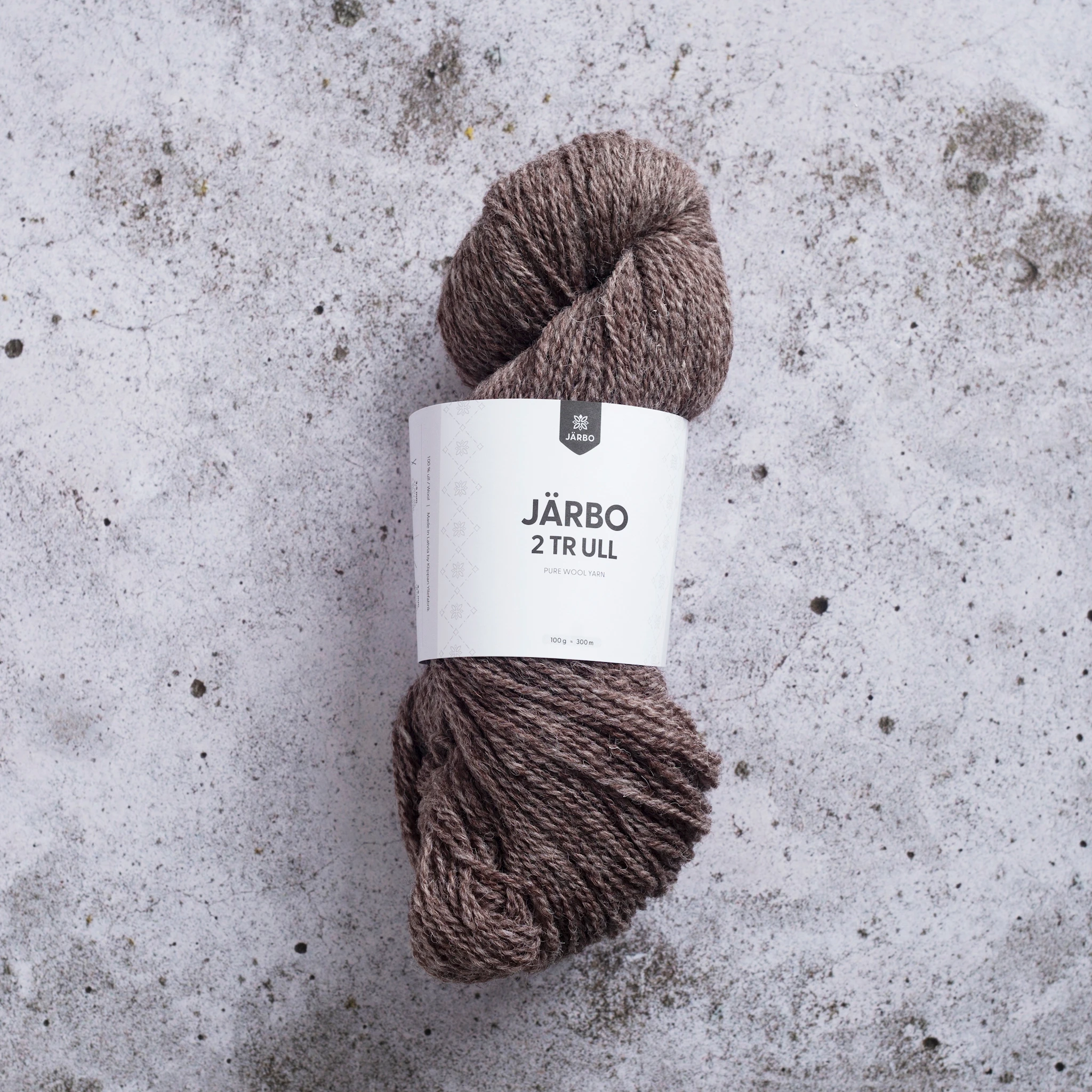 Produktbild för 2tr Ull 100 g Almond Järbo
