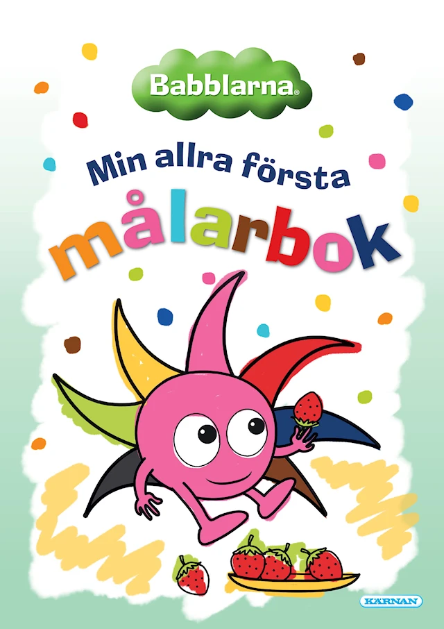 Målarbok Babblarna "Min första målarbok" Kärnan