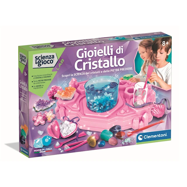 Kristallikorujen laboratorio Clementoni