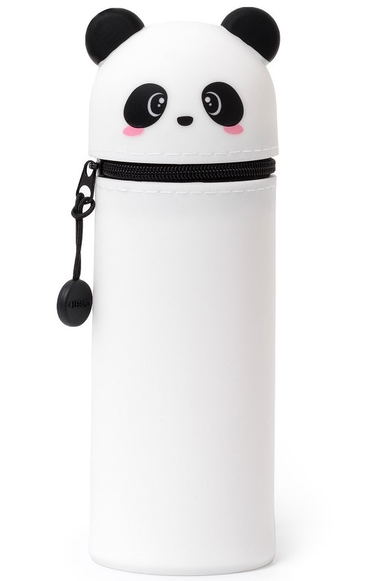 Pennfodral Panda Av Silikon Med Dragkedja 18,5 cm Kawaii
