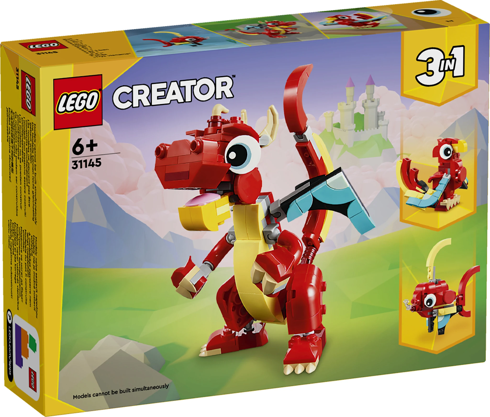 Tuotekuva ille Punainen lohikäärme LEGO® Creator (31145)