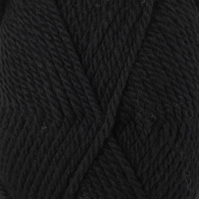 Alaska Uni Colour Ullgarn 50 g Black 06 Drops