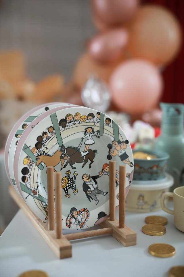 Produktbilde 3 for Pippi Sirkus Flat tallerken multi Rätt Start