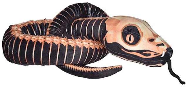 Luuranko käärme, suuret lelut 137 cm, villi tasavalta