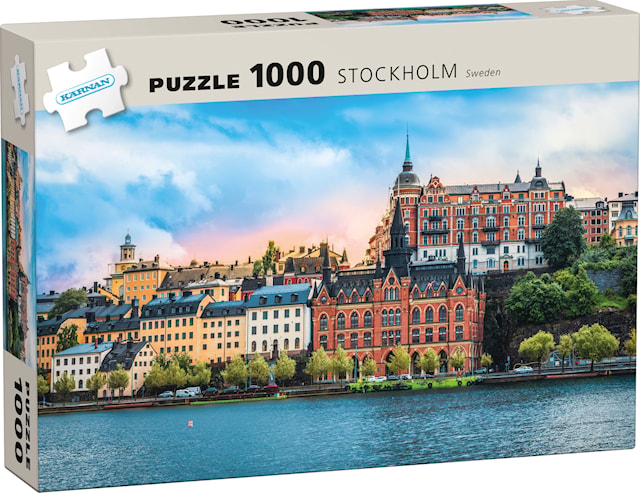 Stockholm Puslespill 1000 brikker Kärnan
