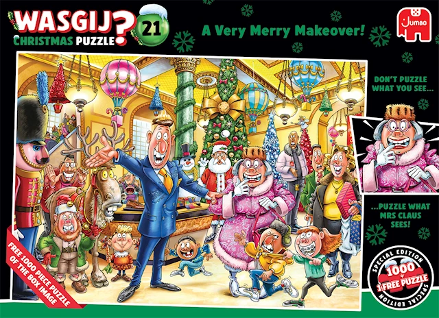 Wasgij Christmas 21 Pussel 2x1000 bitar