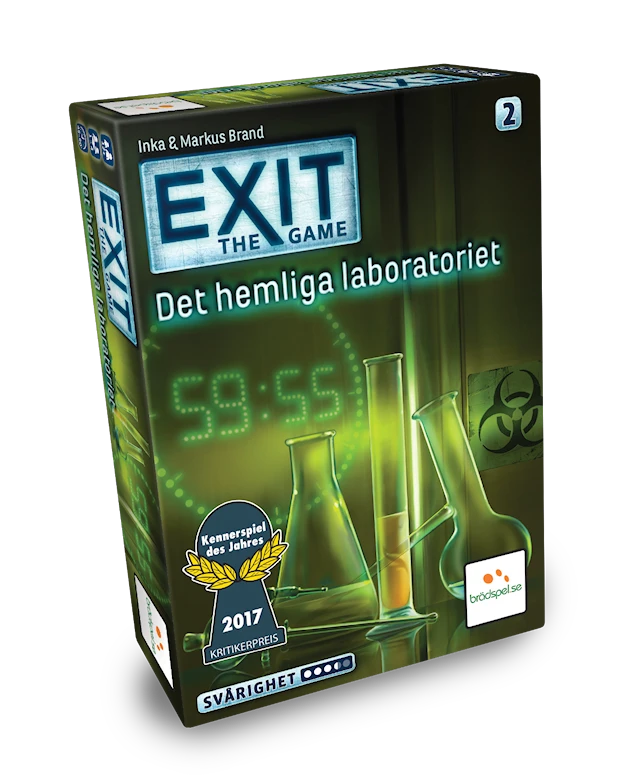 EXIT: Det Hemliga Laboratoriet, Samarbetsspel (SE)
