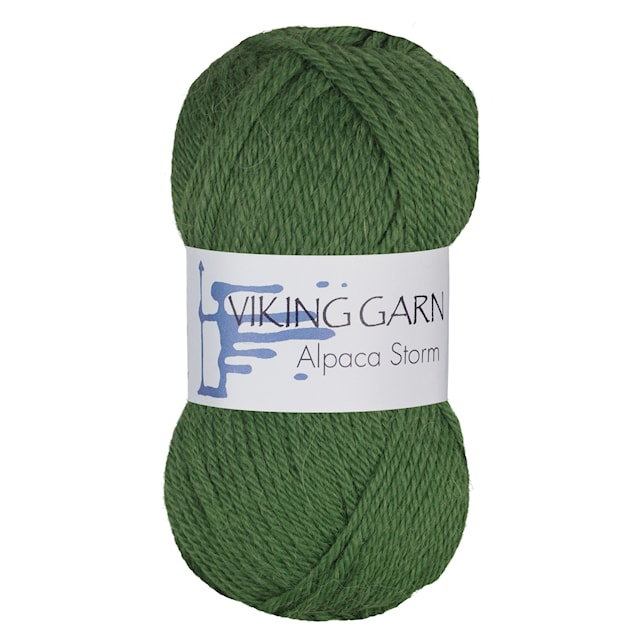 Alpaca Storm 50 g Ruohonvihreä 533 Viking Garn