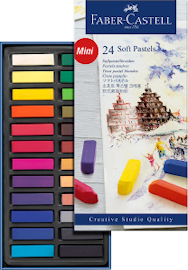 Kritor Oljepastell 24 Färger Faber-Castell