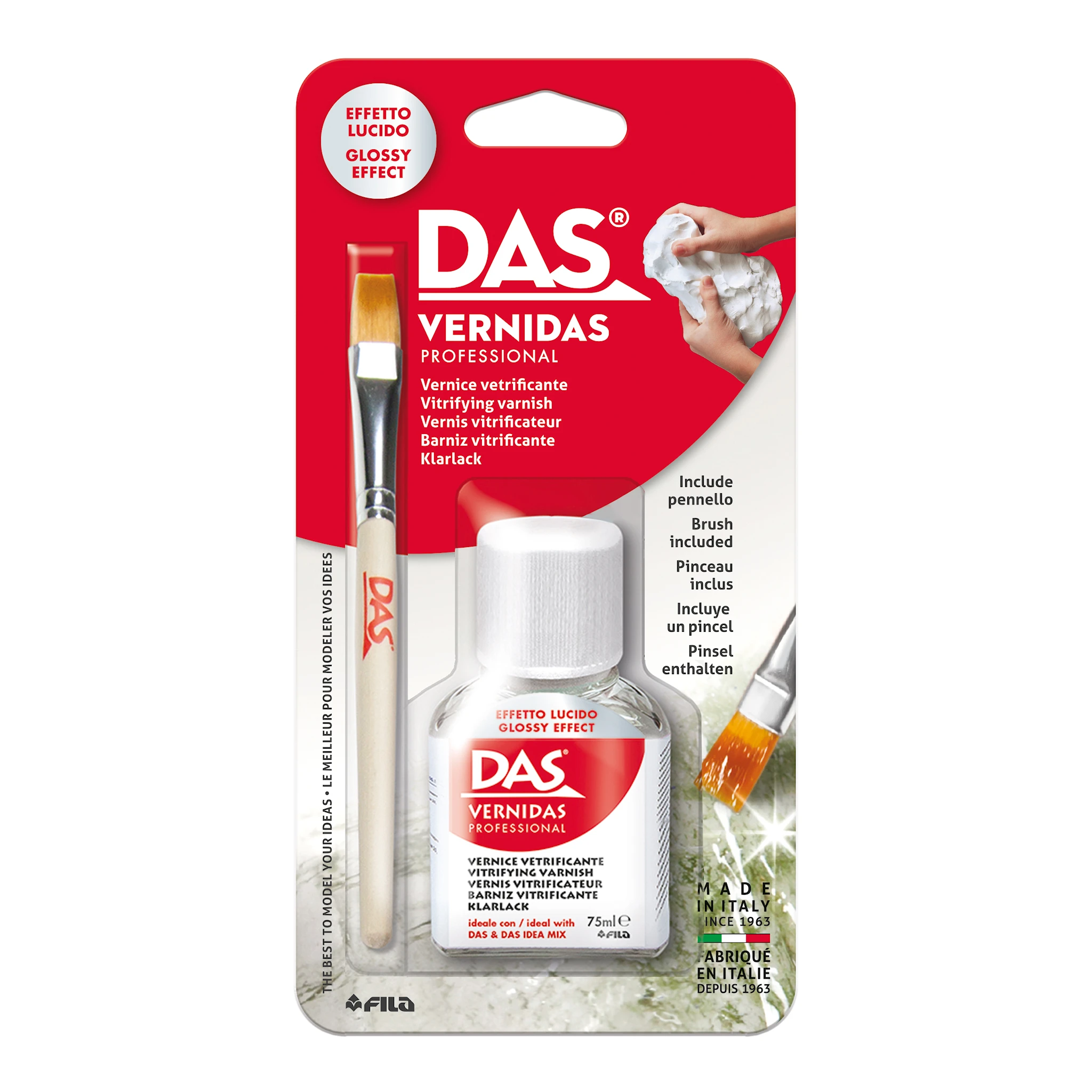 Produktbild för DAS Idea Mix - Glanslack för lera 75ml