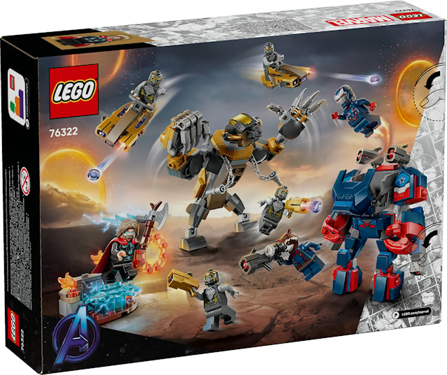 Produktbild 4 för Avengers: Endgame Thor mot Chitauri LEGO® Super Heroes (76322)