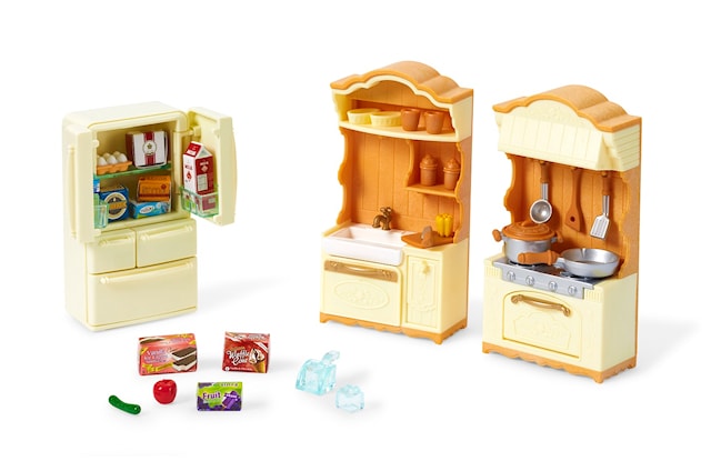 Produktbilde 1 for Kjøkken med kjøleskap, Sylvanian Families