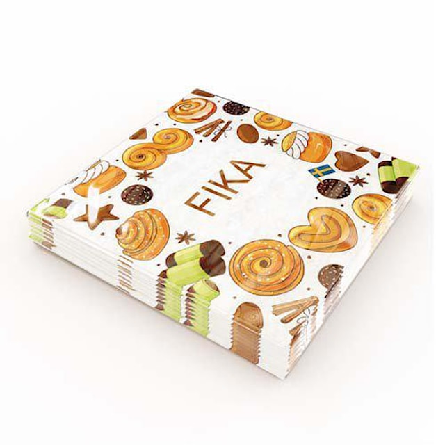 Produktbild 2 för Kaffeservett FIKA 20-pack Gullers