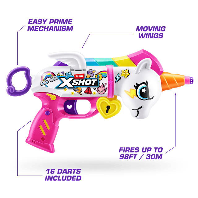 Produktbilde 4 for Blastercorn Unicorn Heartbreaker X-Shot