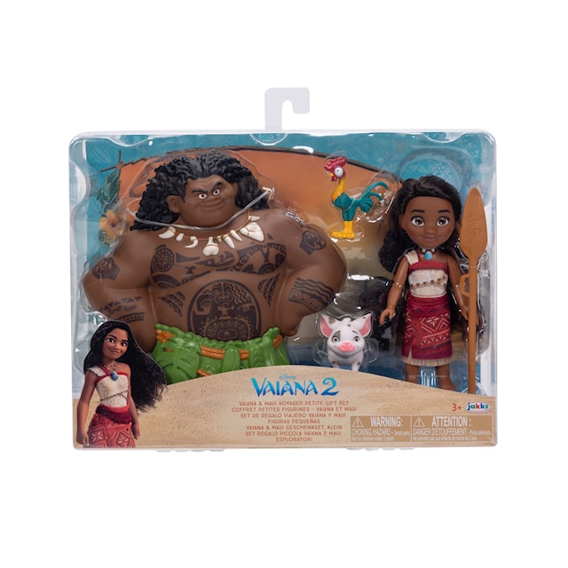 Tuotekuva 2 - Maui &amp; Vaiana Dolls 15 cm 2 kpl Disney Vaiana 2