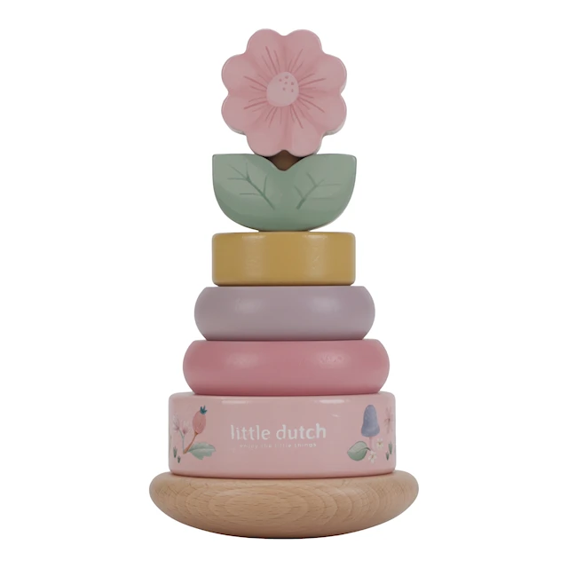 Fairy Garden Stapla Ringar FSC Little Dutch