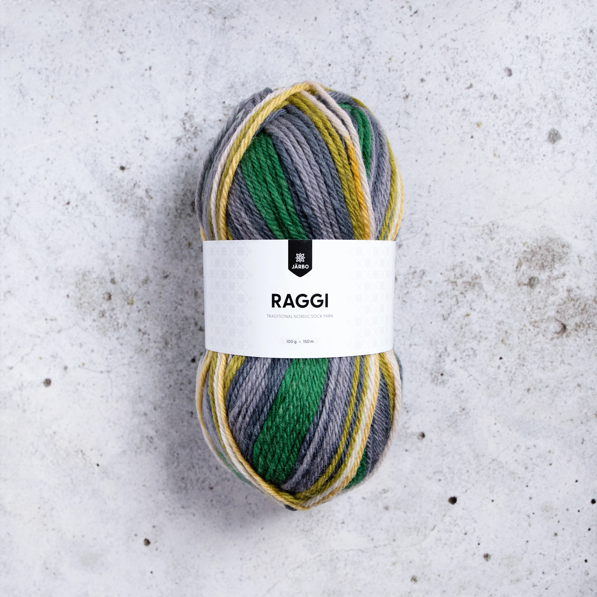 Produktbild för Raggi Garn Ullmix 100 g Järbo