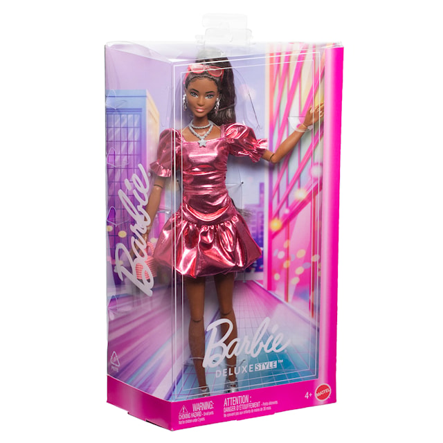Produktbild 2 för Barbie Deluxe Style Bubble Modedocka