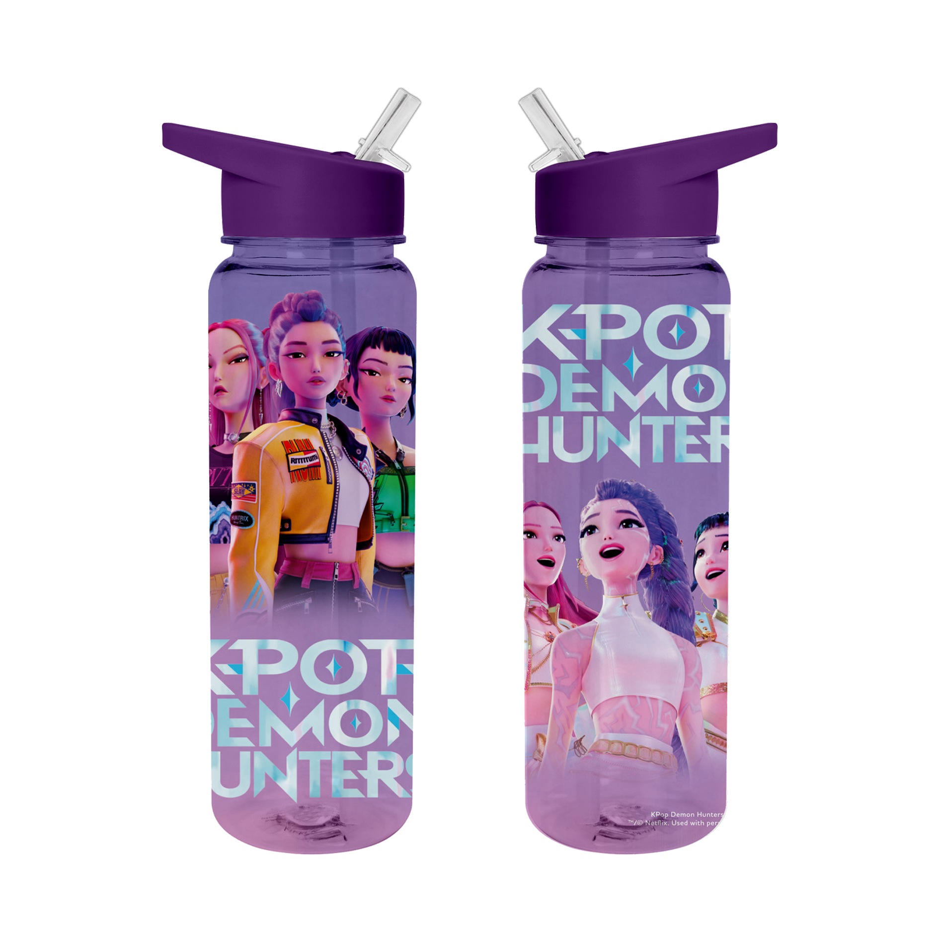 Vesipullo violetti KPop Demon Hunters