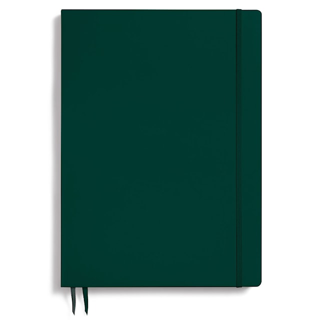Produktbilde 2 for Notatbok A4+ Slim Ulinjert Skoggrønn Leuchtturm1917