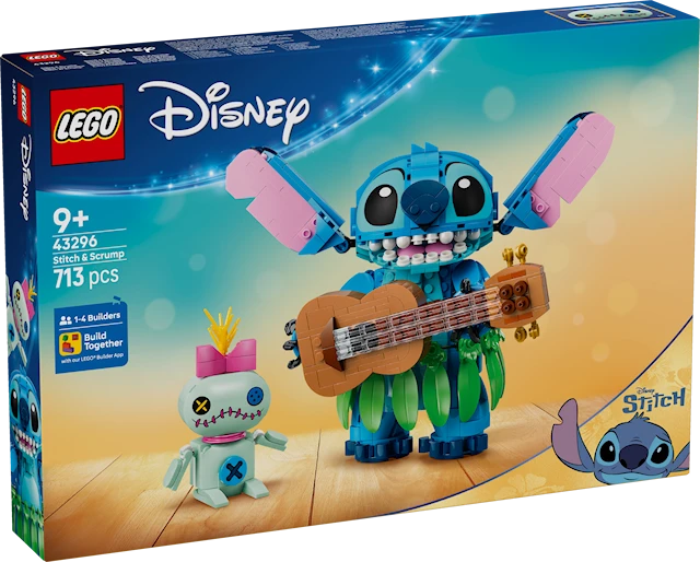 Stitch ja räsynukke LEGO® Disney Classic (43296)