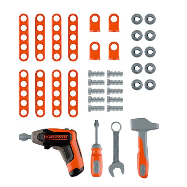Produktbilde 3 for Smoby Black + Decker Verktøykasse med Tilbehør