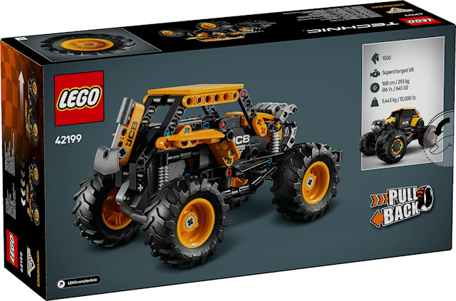 Tuotekuva 3 - Monster Jam™ DIGatron™ ‑vetomoottoriauto LEGO® Technic (42199)