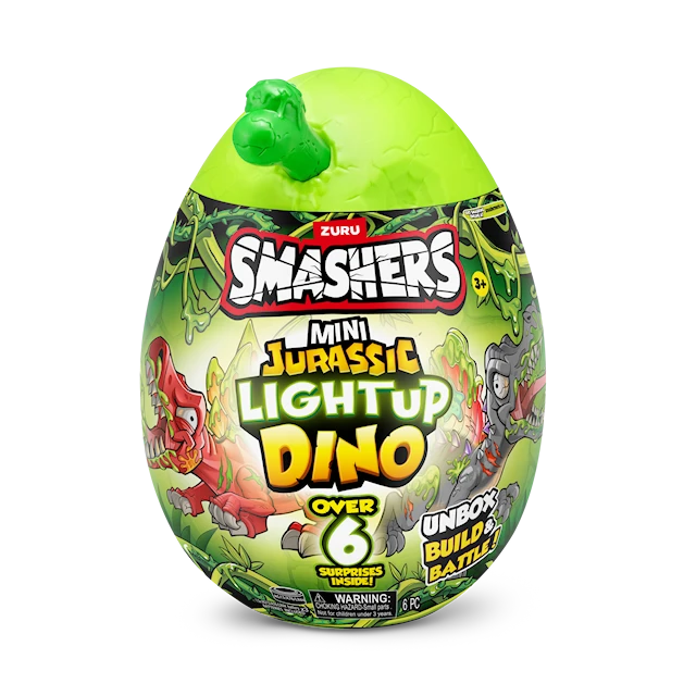 Mini Jurassic Light-Up Dino Smashers
